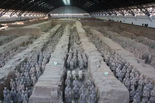 Посещение Терракотовой армии Сианя