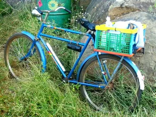 …. И его велосипед