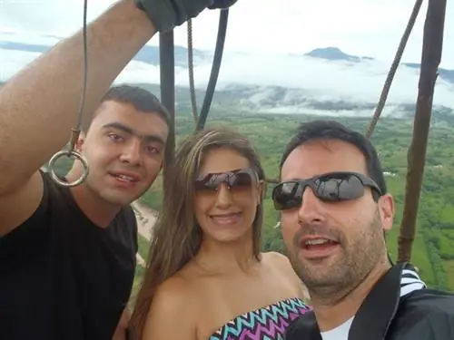 Кристина, Эстебан и я… трое экспедиционеров!