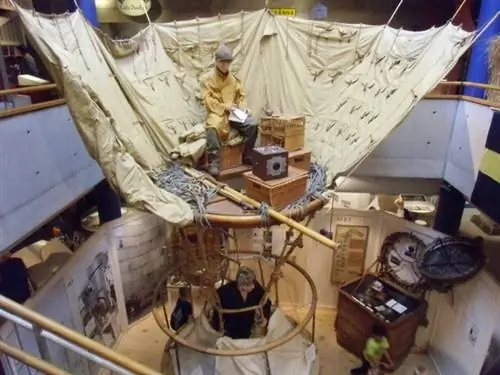 Реплика воздушного шара в музее Гренны.