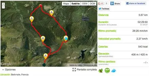 Runtastic маршрут Бетмейл