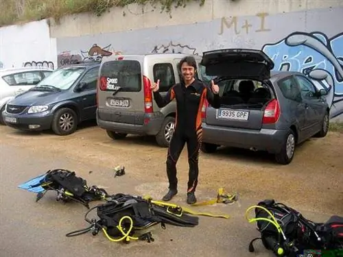 Подготовка водолазного снаряжения