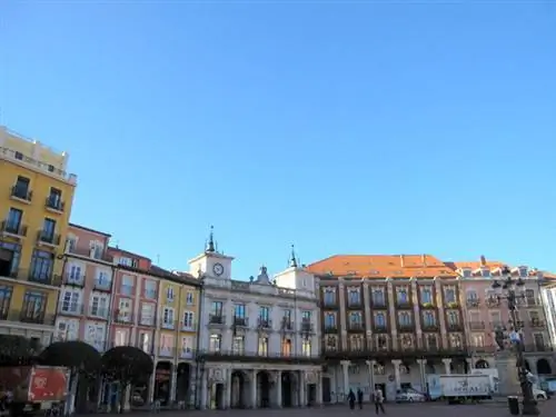 Пласа-Майор (Plaza del Mercado Menor) в Бургосе.