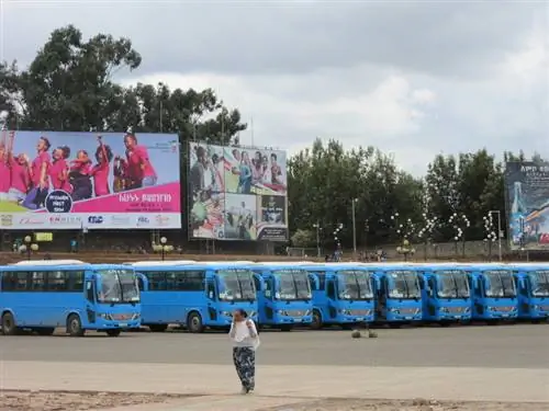 Автобусы в Аддисе