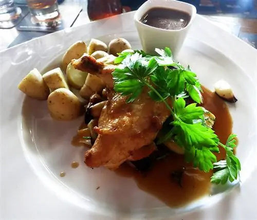 Курица с пивным соусом в Анкере, Мехелен