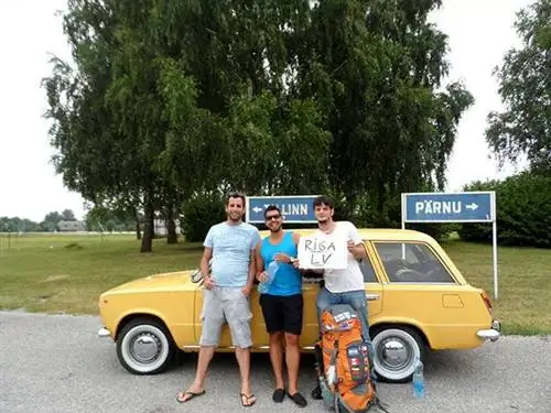 автостопом по Эстонии