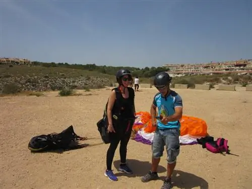 полеты на параплане в Санта-Поле