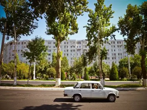 Проспект в Ташкенте