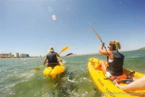 каяк морской минор