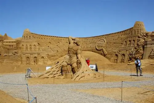 песчаные скульптуры