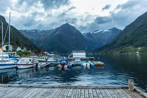 Балестранд, норвежские фьорды