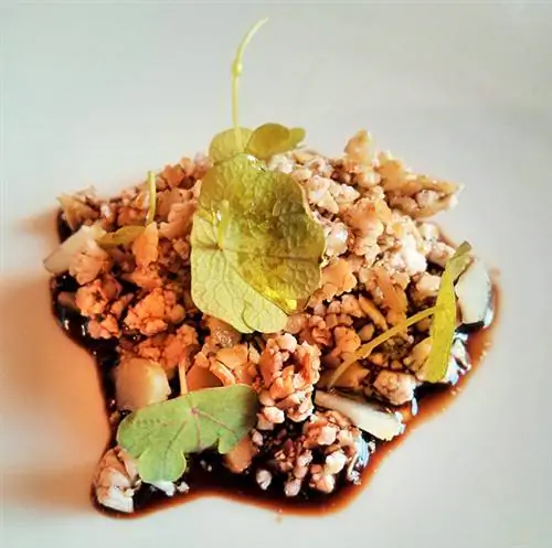 Оттенок цветной капусты и ореха