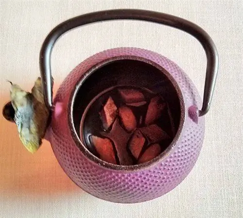 Копченая сардина, PX и лист мангольда.