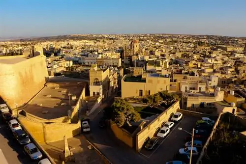 Виды из Цитадели в Виктории, Гозо, Мальта