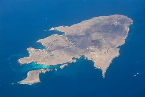 Кумино на Мальте с воздуха