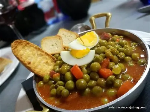 Горох с ветчиной, Сидрерия Нарсеа