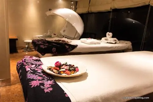 Массажные столы в круизе MSC Opera Caribbean
