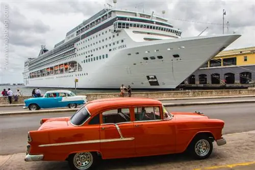 MSC Opera в терминале Сьерра-Маэстра, Гавана, Куба