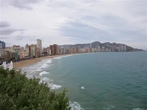 Пляж Леванте Бенидорм