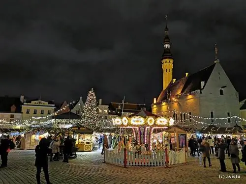 Таллиннская рождественская ярмарка, лучший рынок в Европе