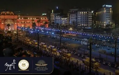 Парад фараонов в Каире