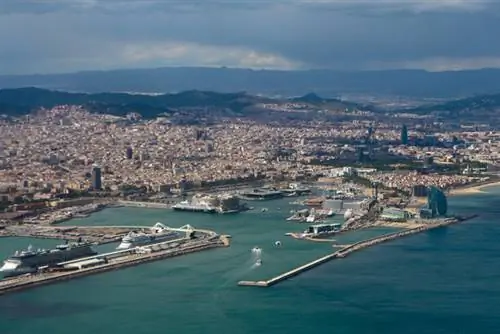 (Незаконное) фото Барселоны на подходе к Эль-Прат.