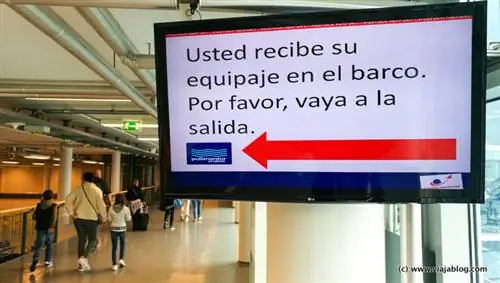 Прибытие в аэропорт, круизы Pullmantur, Северные фьорды