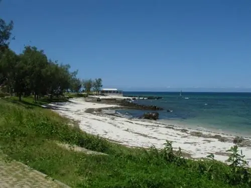 Ресторан в восточной части острова Мозамбик