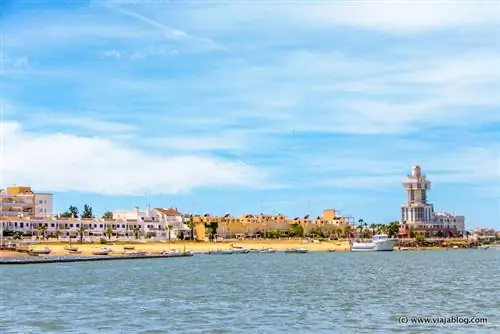 Остров Кристина (Уэльва) на реке Каррерас