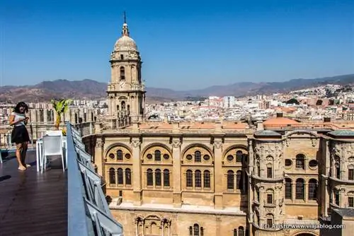 Кафедральный собор Малаги из отеля AC Málaga Palacio