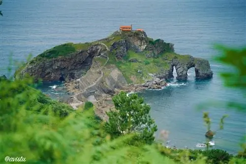 Сан-Хуан-де-Гастелугаче от маршрута B