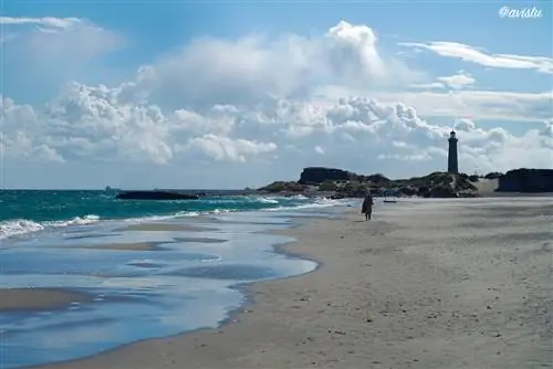 Пляж Скаген - самый северный в Дании.