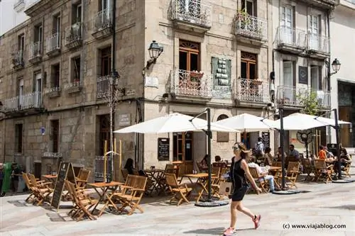 Террасы на солнце, Оренсе, Галисия