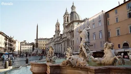 Пьяцца Навона в Риме