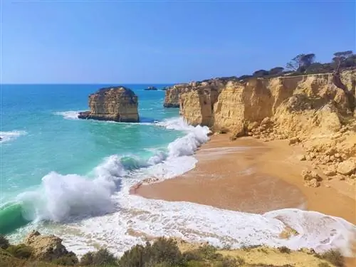 лучшие пляжи в алгарве