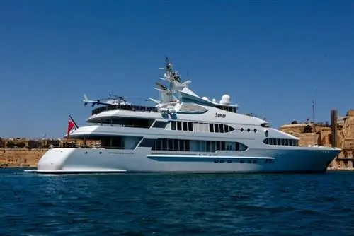 Мегаяхта Samar на Мальте