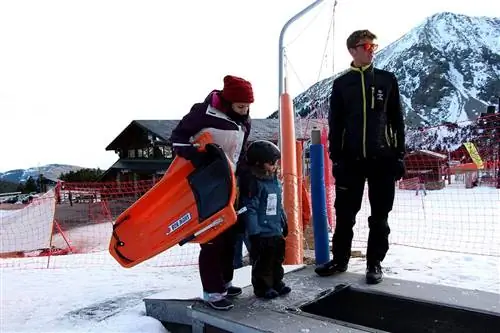 катание на санках в барселоне