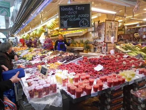 Посещение Центрального рынка Валенсии