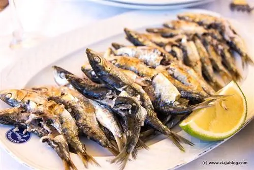 Эспето Сардины Малага Блюдо