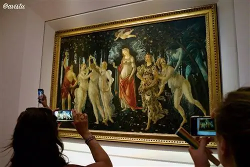 Весна Боттичели в галерее Уффици во Флоренции