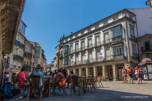 Площадь Сервантеса, Сантьяго-де-Компостела