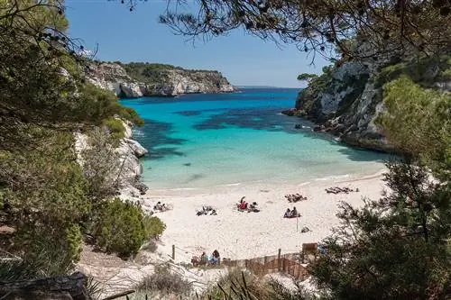 Кала Макареллета, Менорка