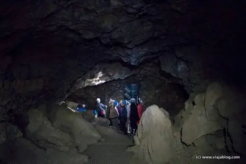 Посещение Куэва-дель-Вьенто, Тенерифе, Канарские острова.