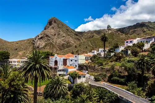 Деревня в Анаге, Тенерифе, Канарские острова