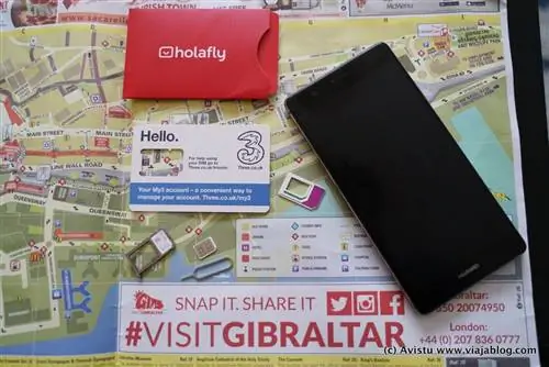Карта HolaFly для Гибралтара