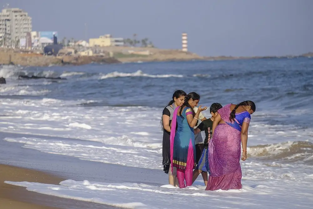 Женские купальни Вишакапутнам (Vizag), Индия