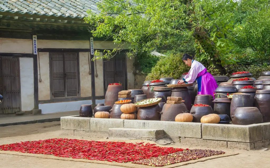 Hahoe Folk Village, Южная Корея