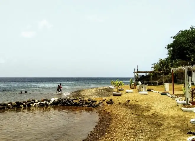 Bubble Beach, Суфриер горячие бассейны