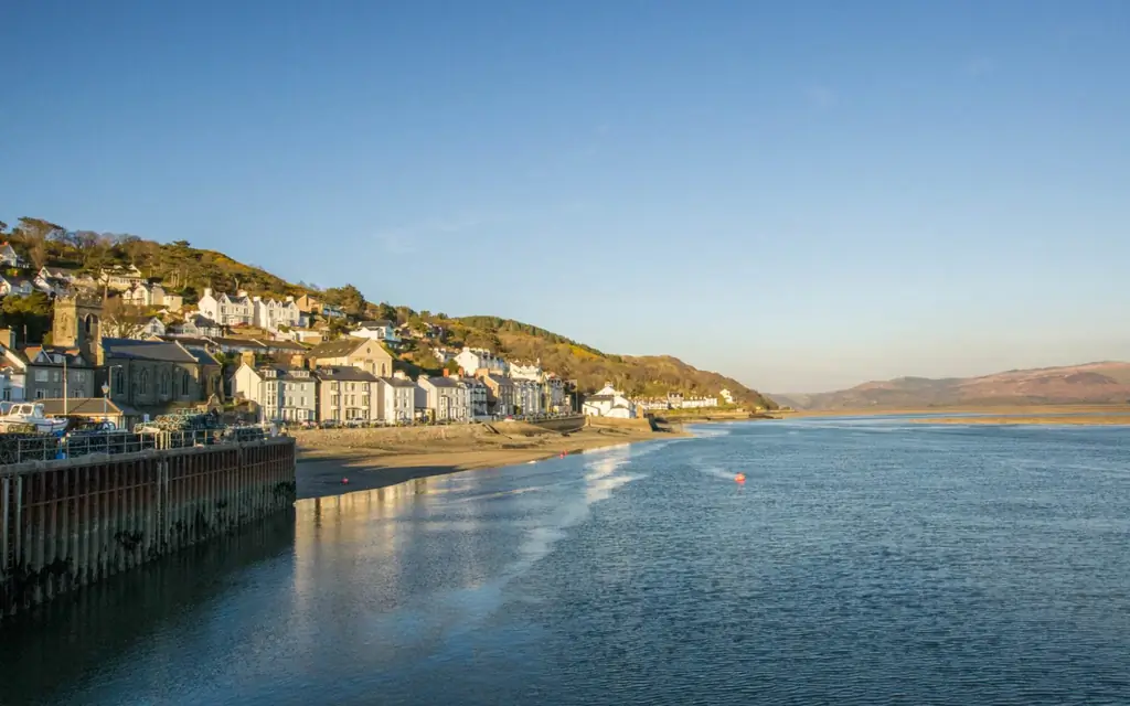 21 самый красивый пляж в Уэльсе: Абердовей (Aberdyfi), Река Дифи, Сноудония, Уэльс, Великобритания