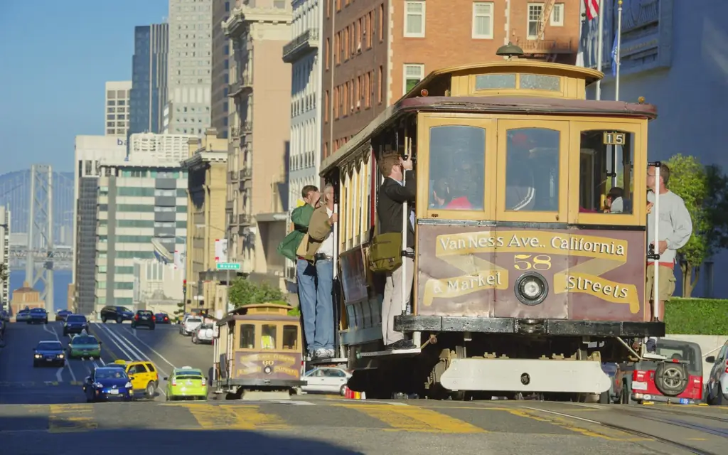 Канатная дорога, Сан-Франциско, США